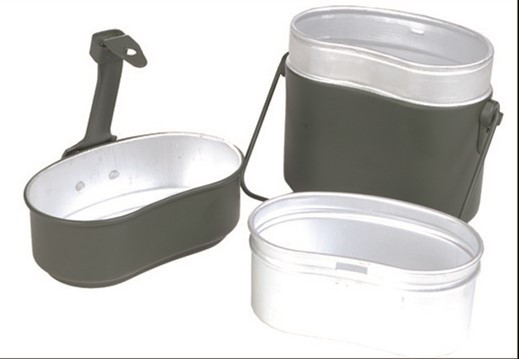 Набор посуды Mil-Tec German Genuine Mess Kit 3in1 Original  