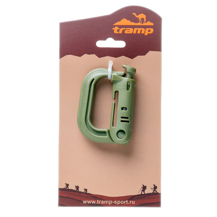 Карабин Tramp Grimlock TRA-214, оливковый  