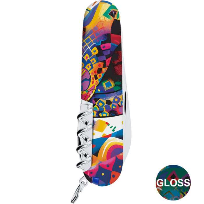 Складной нож Victorinox CLIMBER ZODIAC Яркая змея 1.3703.Z4260pk  