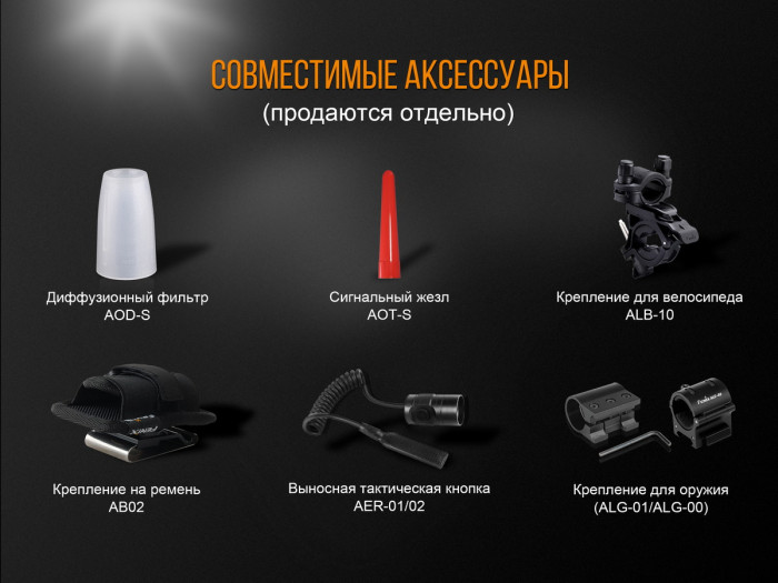 Фонарь Fenix UC35 V2.0 XP-L HI V3 + Multitool Fonarik 2020 акционный  