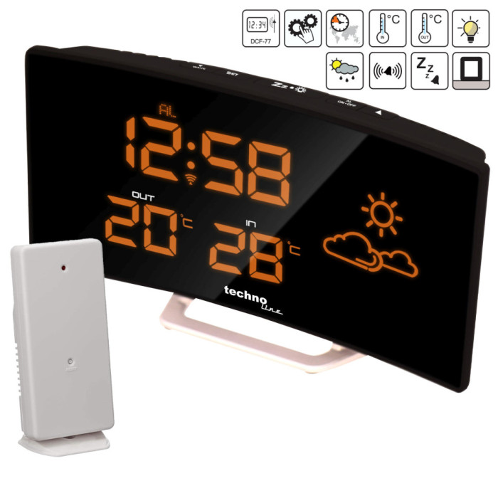 Метеостанция Technoline WS6832 Black (WS6832)  