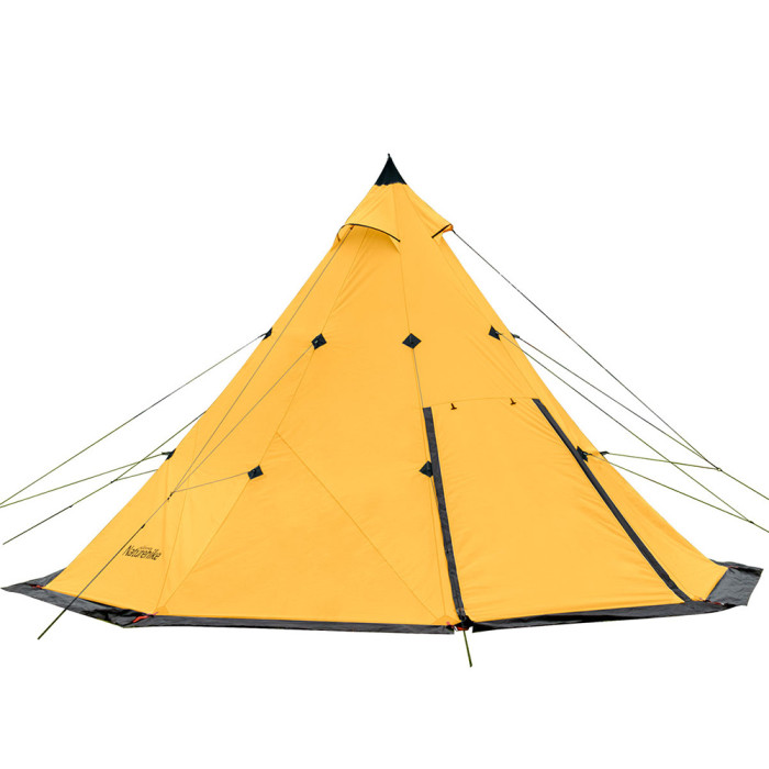 Палатка кемпинговая Naturehike TC 01 Pyramid 5-8 210T 65D polyester (NH17T200-L) 