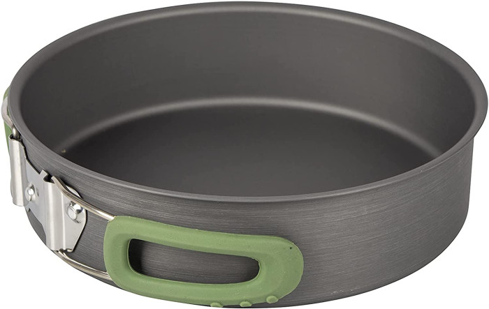 Набор посуды Bo-Camp Explorer 4 Pieces Hard Anodized Grey/Green (2200244)  