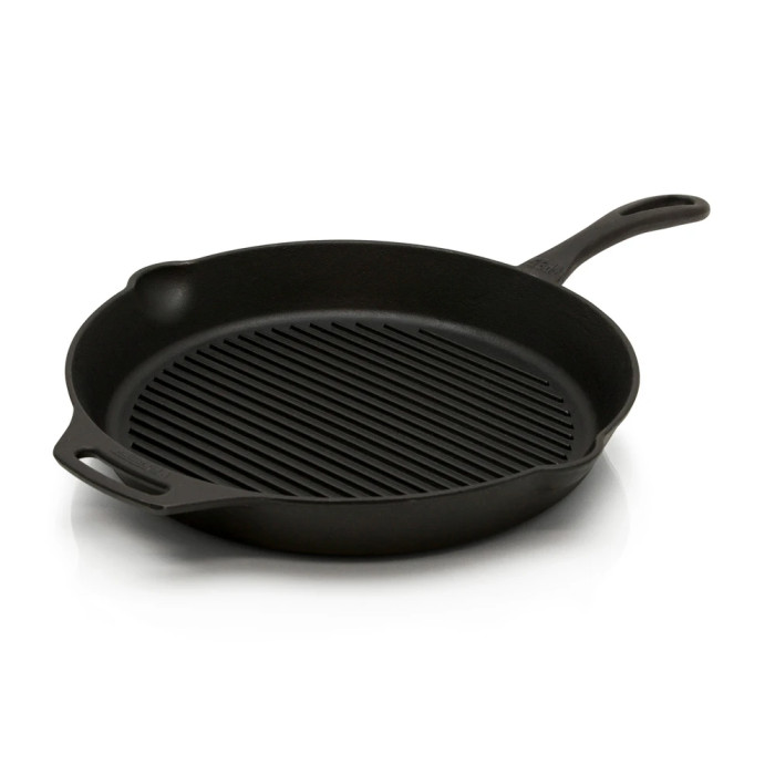Сковорода-гриль чугунная Petromax Grill Fire Skillet с длинной ручкой 30 см 