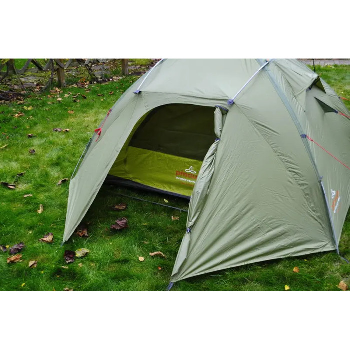 Палатка трехместная Pinguin Tornado 3, Green (PNG 123)  