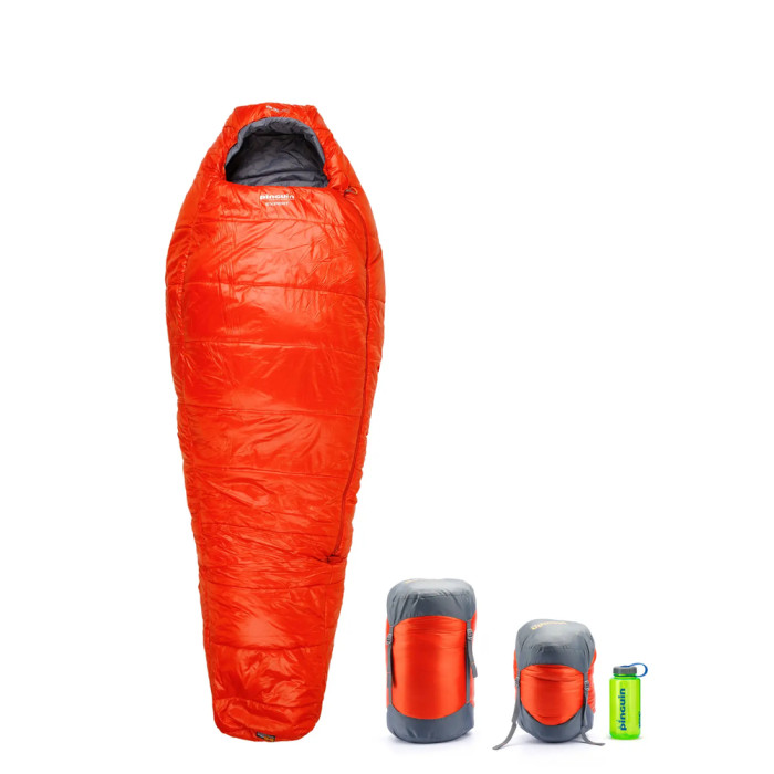 Спальный мешок Pinguin Expert (-8°С/-16°С), 185 см - Left Zip, Orange (PNG 233155) 2020  