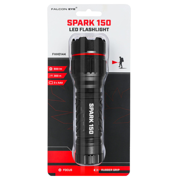 Фонарь тактический Falcon Eye Spark 150 (600 Lm) Focus (FHH0144)  