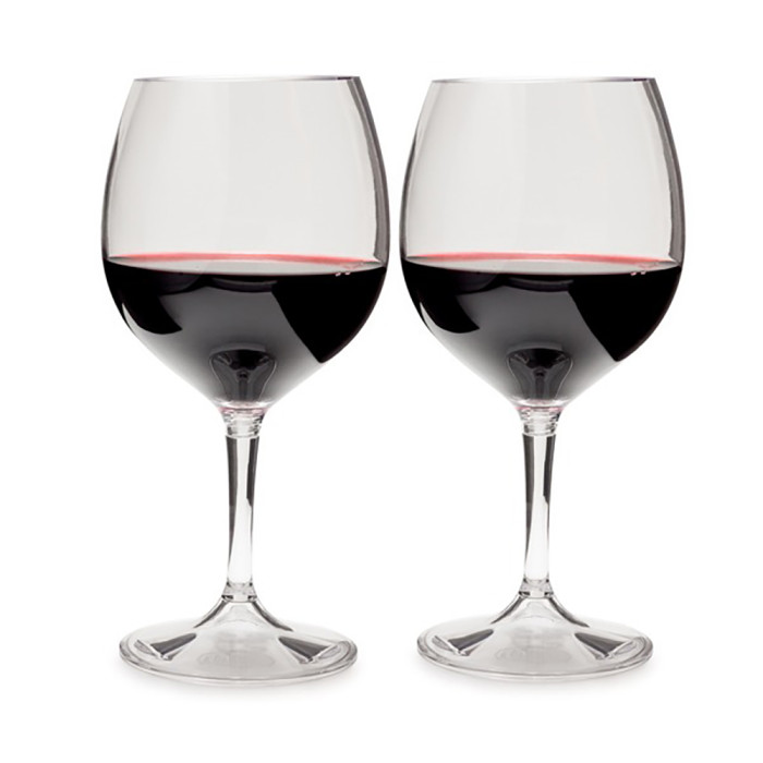 Набор бокалов GSI Outdoors Nesting Red Wine Glass Set 