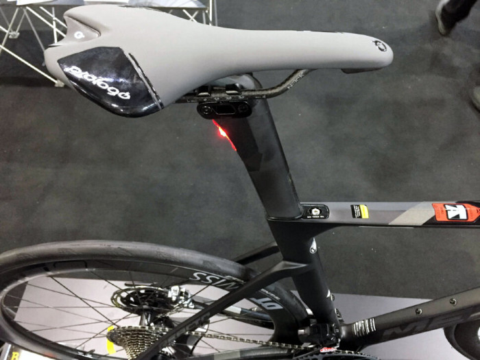 Велосипед Merida 2020 reacto disc 9000-e m-l glossy black/silk black  