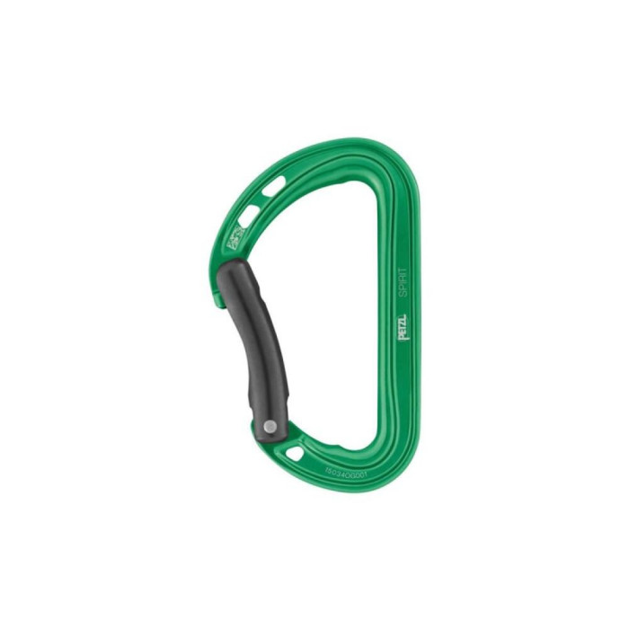 Карабин Petzl SPIRIT BENT green изогнутый  