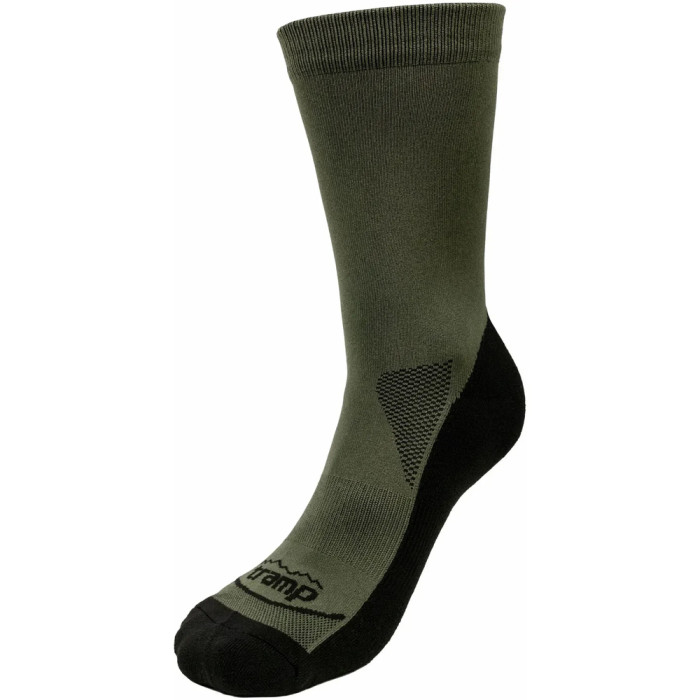 Носки демисезонные Tramp UTRUS-001-black-olive, 44/46  