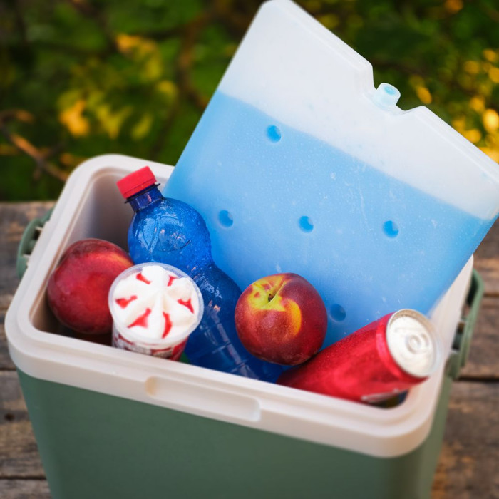 Аккумулятор холода гелевый IceBox, 34x24x2,5 см, 1500 мл  