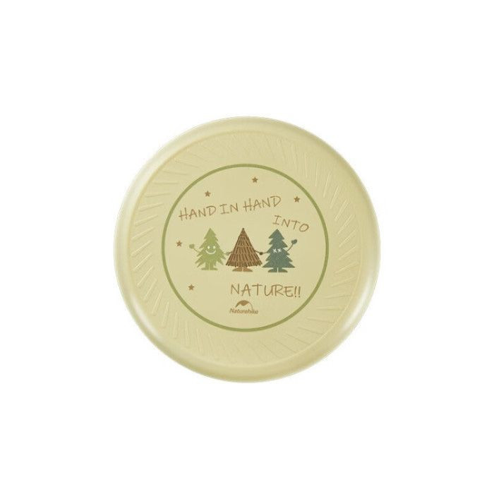 Детский фрисби мягкий Naturehike CNH22YL004, бежевый 