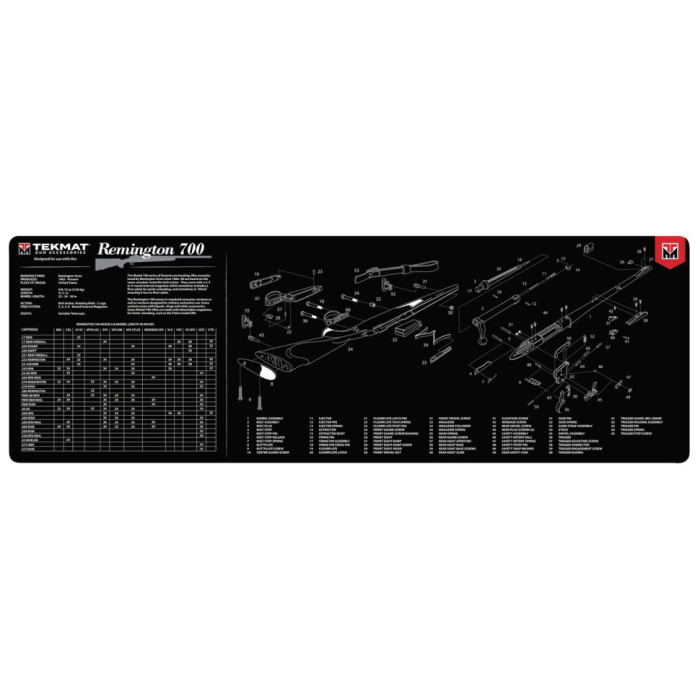 Коврик настольный Tekmat Remington 700 31х91 см  