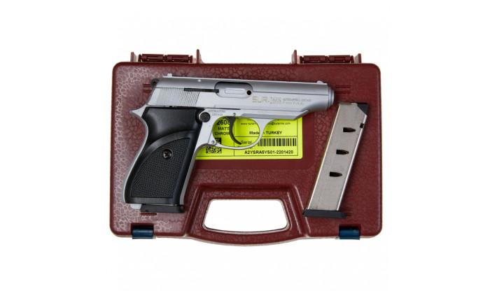 Стартовый пистолет SUR 2608 Chrome  