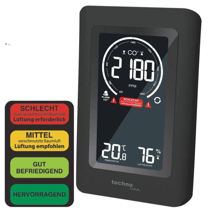 Метеостанция Technoline WL1030 Black (WL1030)  