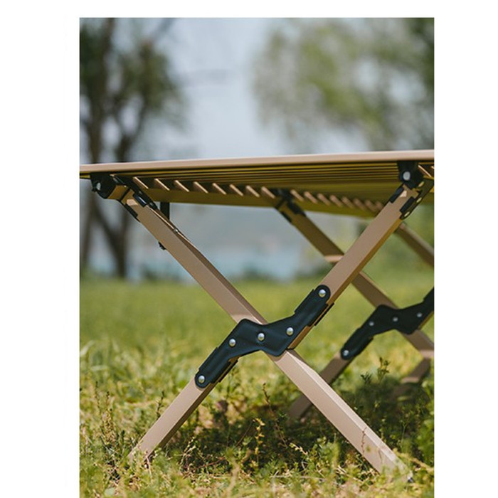 Складной стол Naturehike Simple Star T01 CNK2550JJ018, 89х60 см, углеродистая сталь, бежевый  