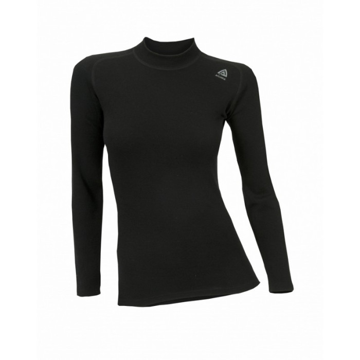 Термофутболка женская Aclima WarmWool Crew Neck Woman Black, XS  