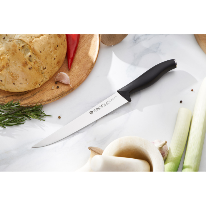 Кухонный нож для тонкой нарезки Grossman 481 EZ-EAZY  