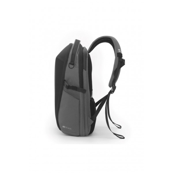 Рюкзак XD Design Bobby BIZZ BUSINESS серый, защита от краж, порезов  