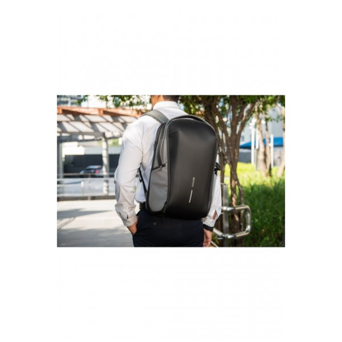 Рюкзак XD Design Bobby BIZZ BUSINESS серый, защита от краж, порезов  