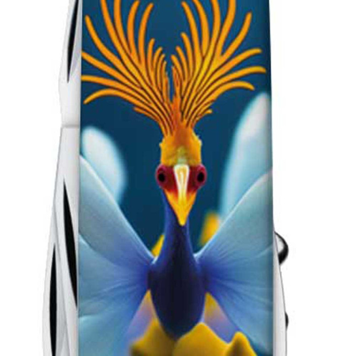 Складной нож Victorinox CAMPER DESIGN Фантастическая птичка  