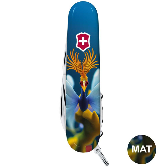 Складной нож Victorinox CAMPER DESIGN Фантастическая птичка  