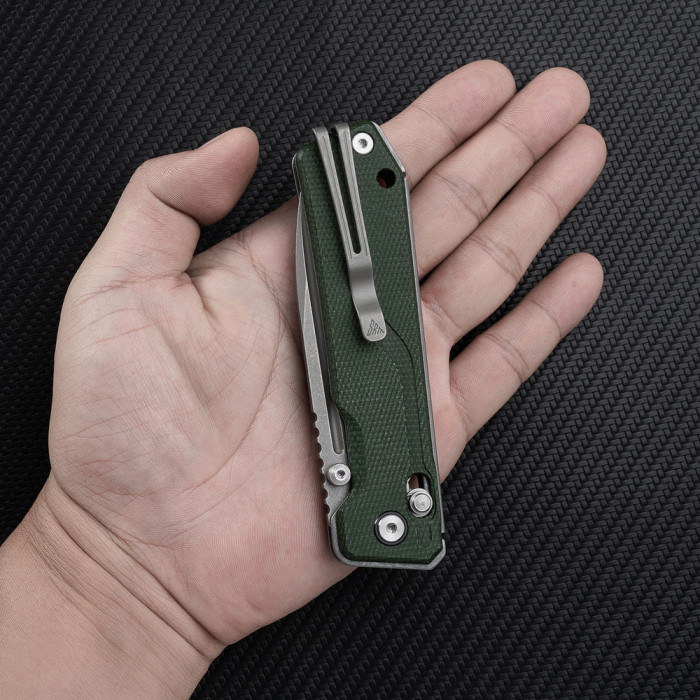 Нож складной SRM Rubik 7228B-MG, зеленый  