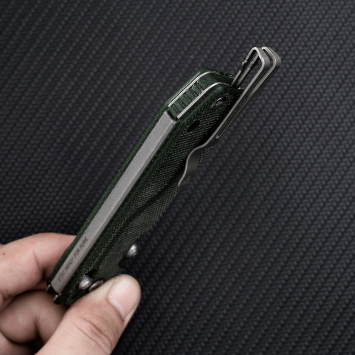 Нож складной SRM Rubik 7228B-MG, зеленый  