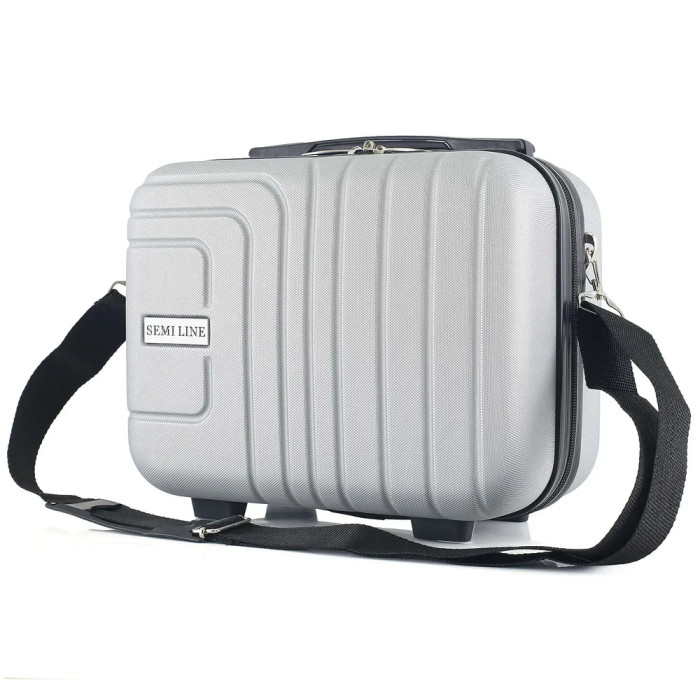 Бьюти-кейс Semi Line 18L Light Grey (T5762-1)  