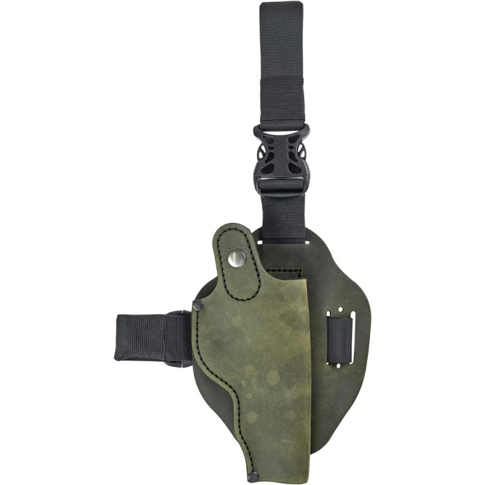 Кобура Ammo Key ILLEGIBLE-1 S Olive на бедро для АПС (KO.IL1.APS.S.06.0)  