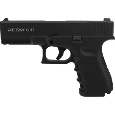 Пистолет стартовый Retay G17 9мм black (X314209B)