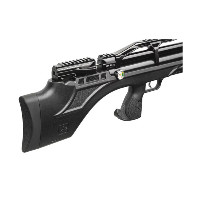 Пневматическая редукторная PCP винтовка Aselkon MX7 Black кал. 4.5  