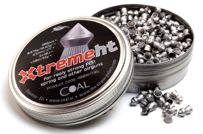 Пули Coal Xtreme HT, 4,5 мм , 0,675г, 400шт/уп  