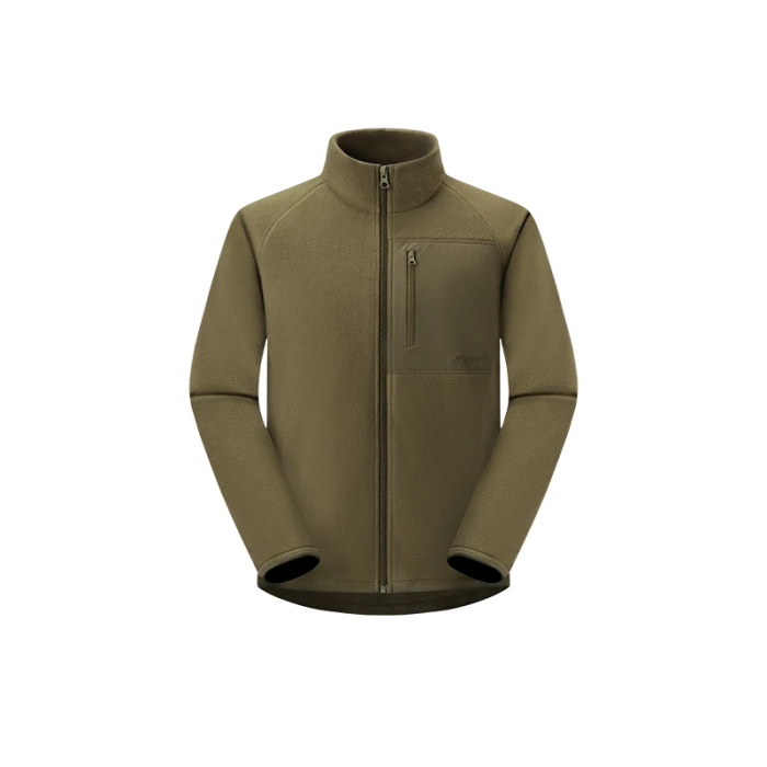 Куртка флисовая Naturehike CYY2341AD010, размер XXL, темно-зеленая  