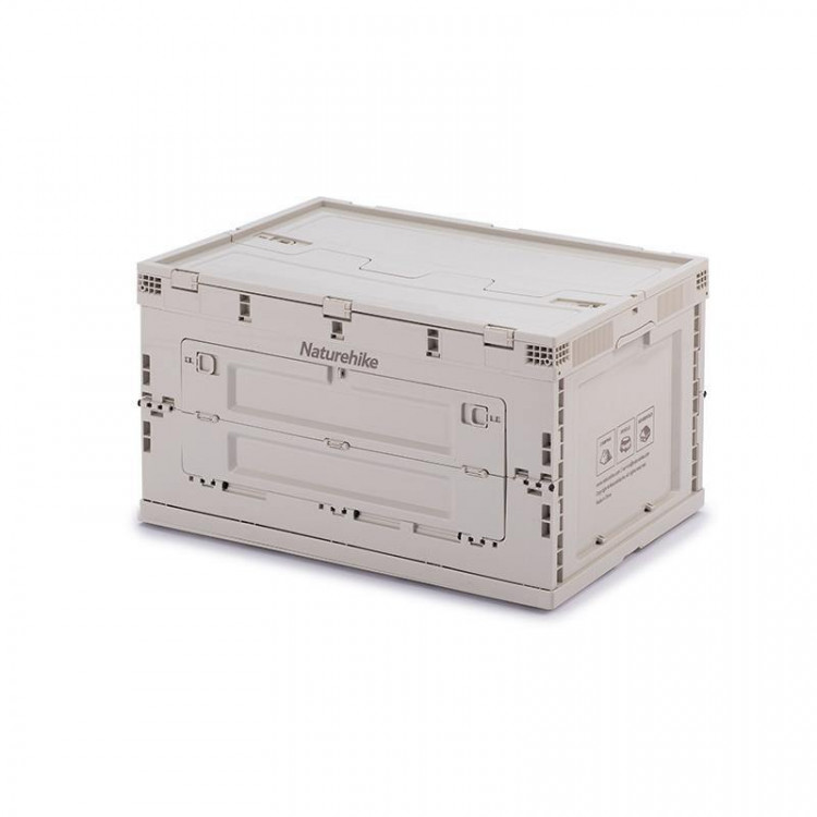 Складной контейнер Naturehike PP box S 50 л NH20SJ036, серый 