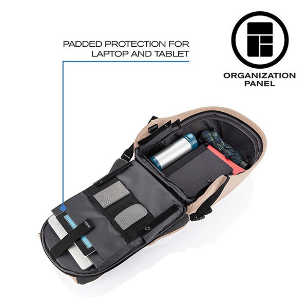 Рюкзак антивор XD Design Bobby Hero Spring cream (P705.766)  