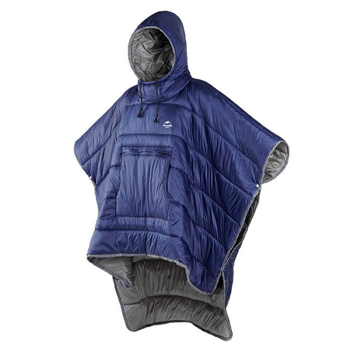 Спальный мешок-пончо Naturehike NH18D010-P, серый 