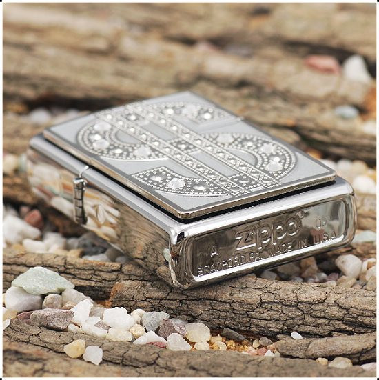 Зажигалка Zippo 250, Bling Emblem, 20904  