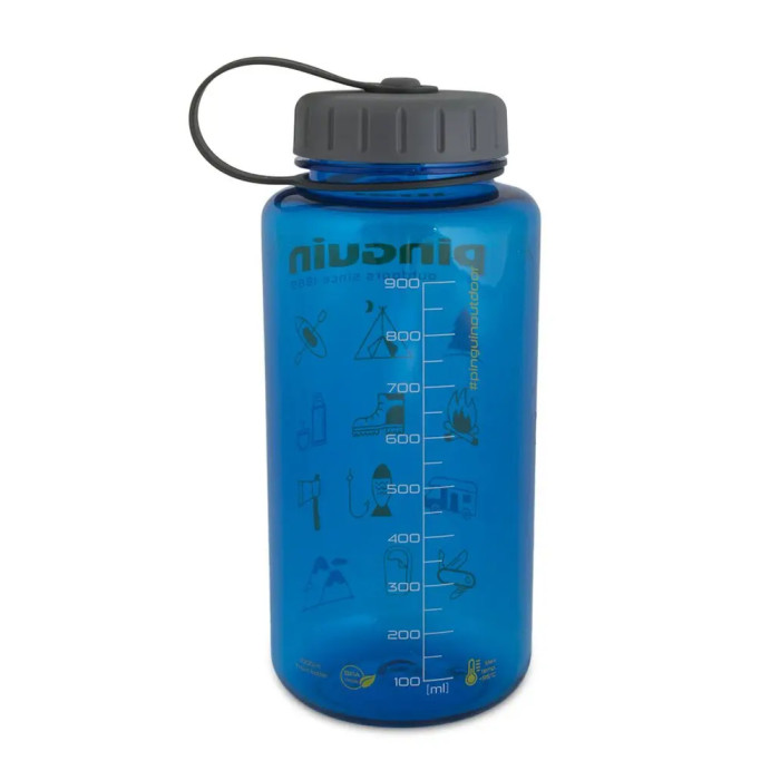 Фляга Pinguin Tritan Fat Bottle 2020 BPA-free, 1,0 L, Blue (PNG 806656)  