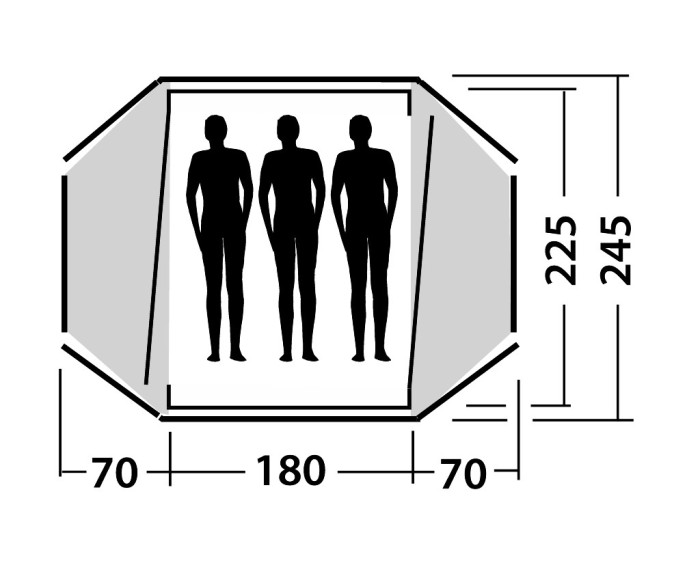 Палатка Easy Camp Equinox 300, 43254  