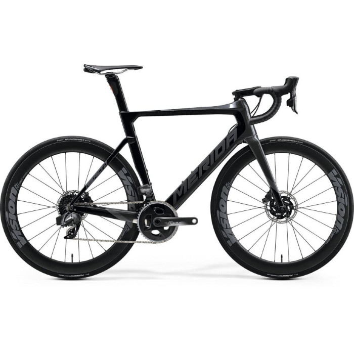 Велосипед Merida 2020 reacto disc force edition xl glossy black/gilttery silver 
