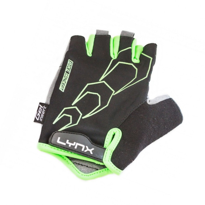 Перчатки Lynx Race Black/Green, S 