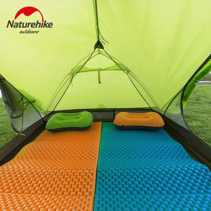 Коврик складной IXPE Naturehike NH19QD008, алюминиевая пленка, 185x56х1,8 см, оливковый зеленый  