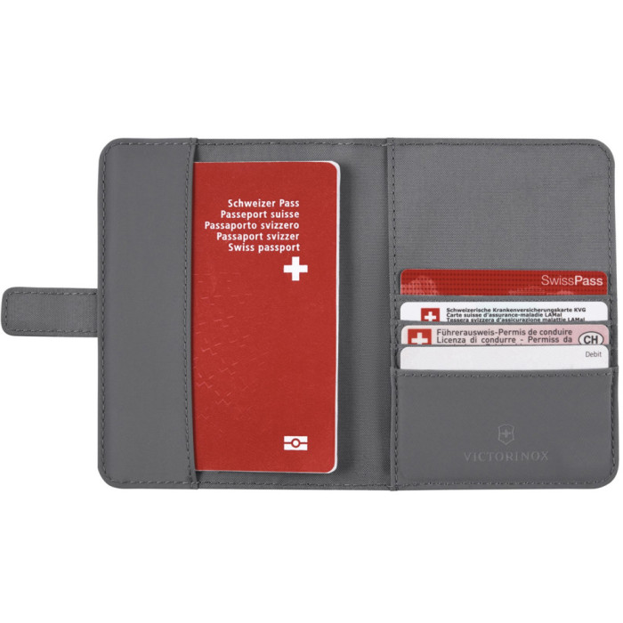 Обложка для паспорта Victorinox TRAVEL ESSENTIALS Frost Grey  