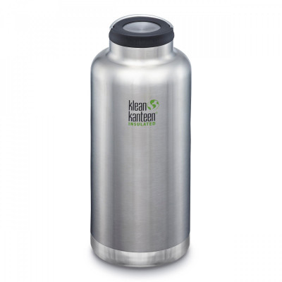 Термобутылка Klean Kanteen TKWide Loop Cap Brushed Stainless 1900 ml