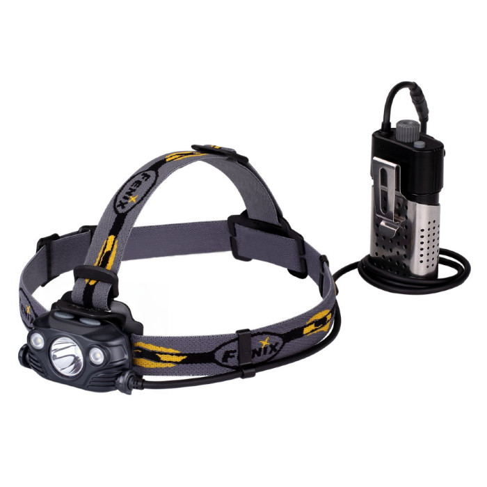 Налобный фонарь Fenix HP30R Cree XM-L2, XP-G2 (R5) (черный)  