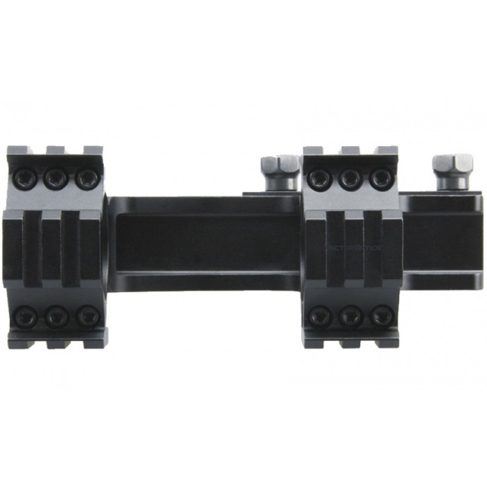 Моноблок Vector Optics 30 мм AR с планками Пикатини на кольцах по бокам и сверху.  