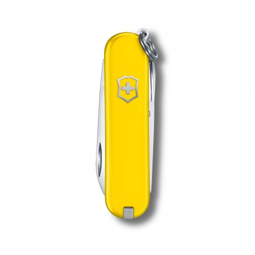 Нож-брелок Victorinox Classic SD Colors, Sunny Side, Gift Box (0.6223.8G) 7 функций, 58 мм, жёлтый  
