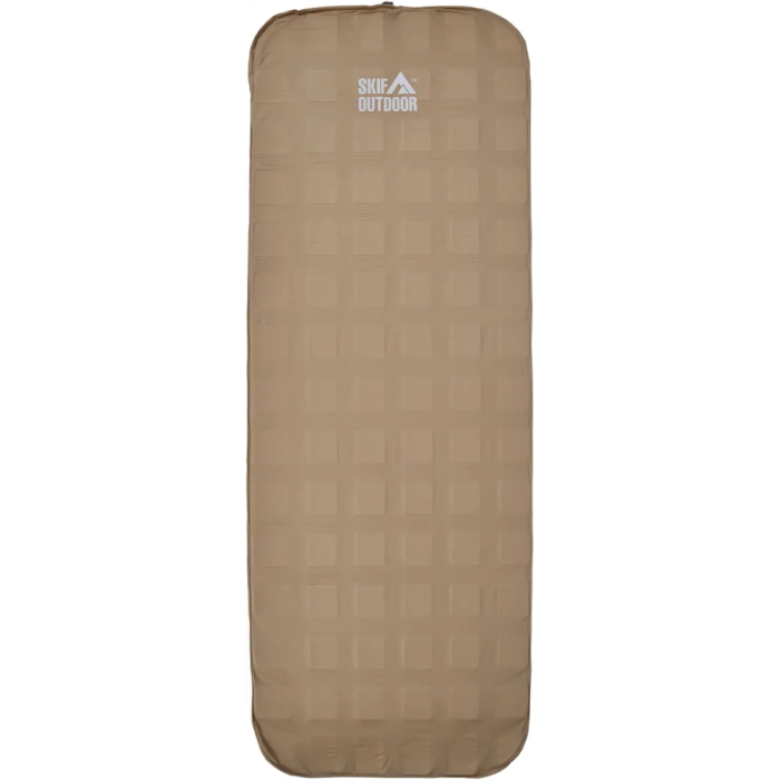 Коврик самонадувающийся Skif Outdoor Commander. Размер 200x73x10 см. Beige  